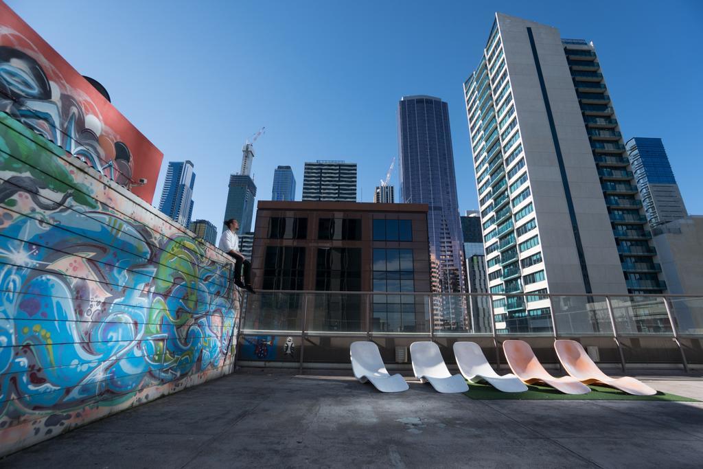 A Pousada Nomads Melbourne Backpackers Exterior foto
