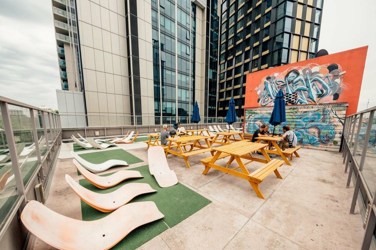 A Pousada Nomads Melbourne Backpackers Exterior foto