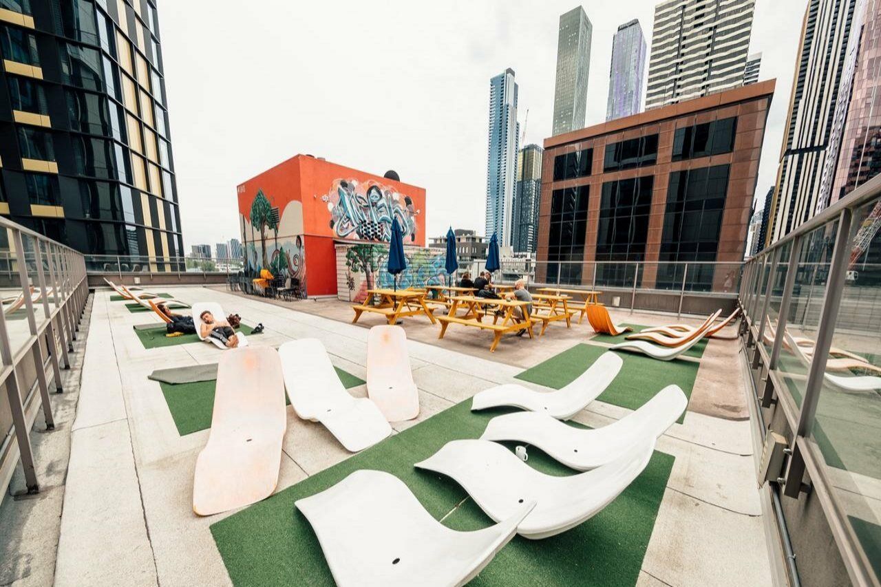 A Pousada Nomads Melbourne Backpackers Exterior foto