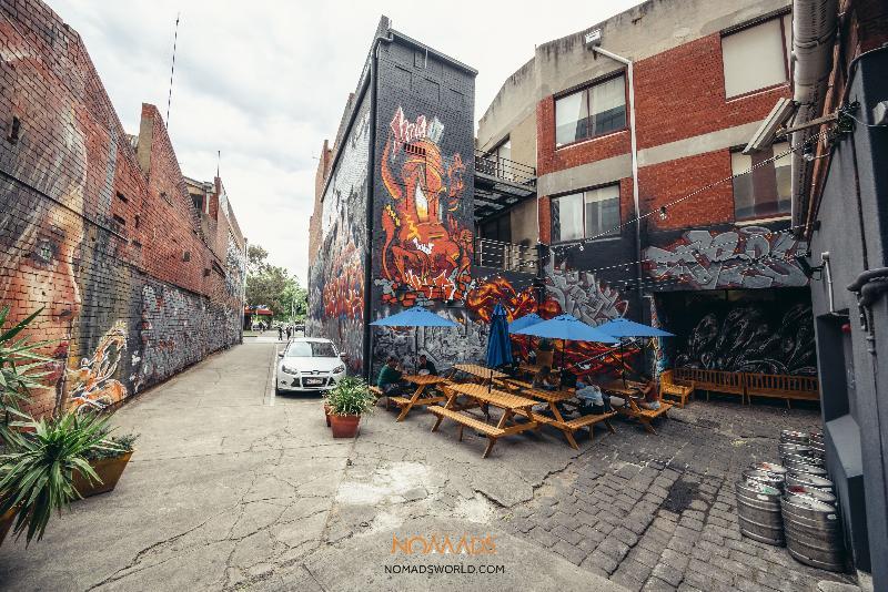 A Pousada Nomads Melbourne Backpackers Exterior foto